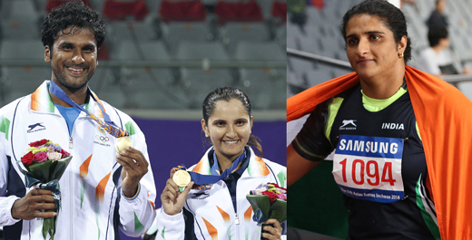 Seema Punia Bags Discus Gold 